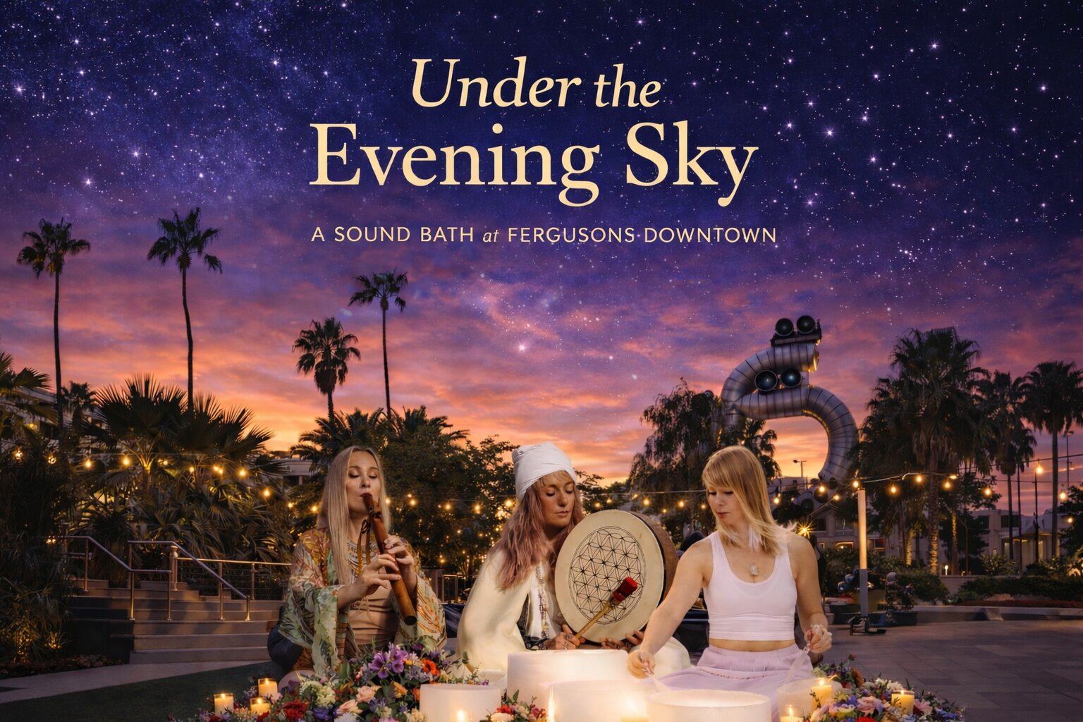 Under the Evening Sky: A Sound Bath Experience